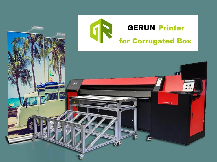 Cardboard Carton Box Digital Printing Machine CMYK GR2508+