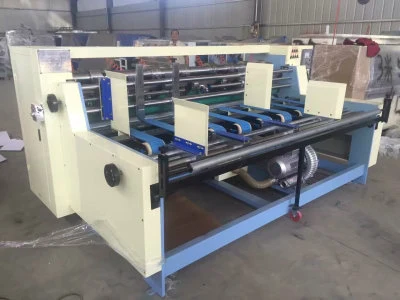 High Quality Corrugated Paperboard Thin Blade Cressing Slitter Scorer Carton Packing Machine