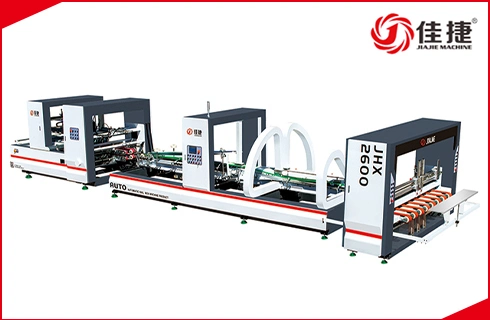 Automatic Carton Box Corrugated Board Flute Forming Making Folding High Speed Folder Gluer Machine