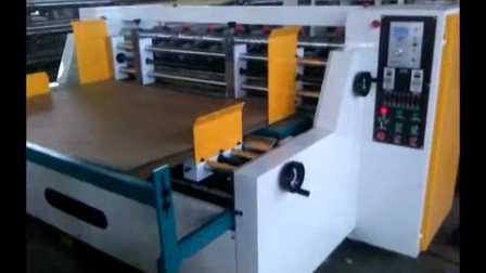 High Quality Corrugated Paperboard Thin Blade Cressing Slitter Scorer Carton Packing Machine